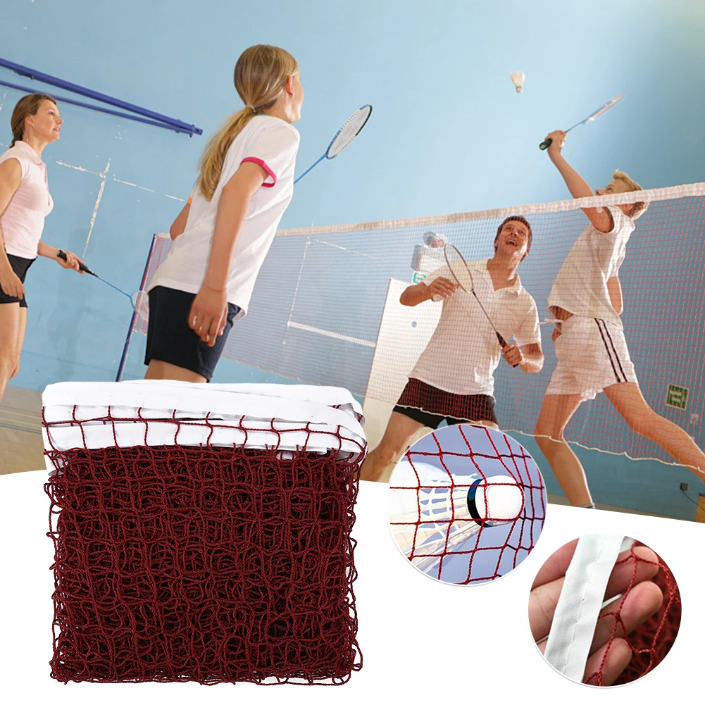 Badminton Vs Tennis - Badminton Net Polypropylene Badminton Replacement Net
