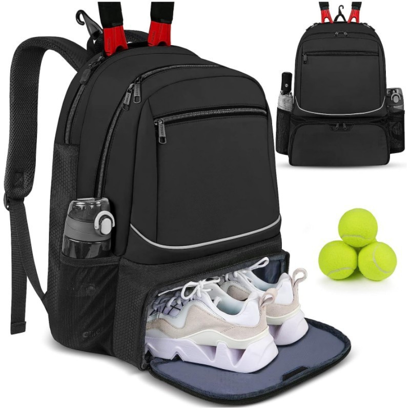 Badminton World - Large Capacity Tennis Backpack Sports Racket