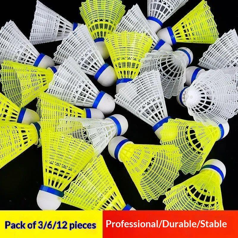 3/6/12PCS Durable Shuttlecocks - Badminton Nylon Shuttlecock recension och pris
