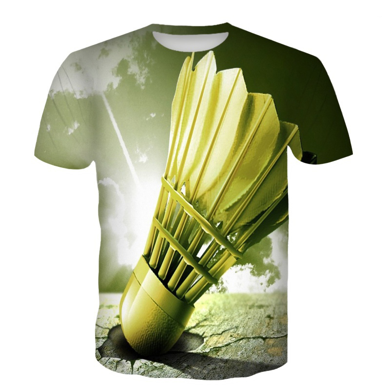 Badminton T-Shirts Shuttlecock - Badminton Lovers recension och pris