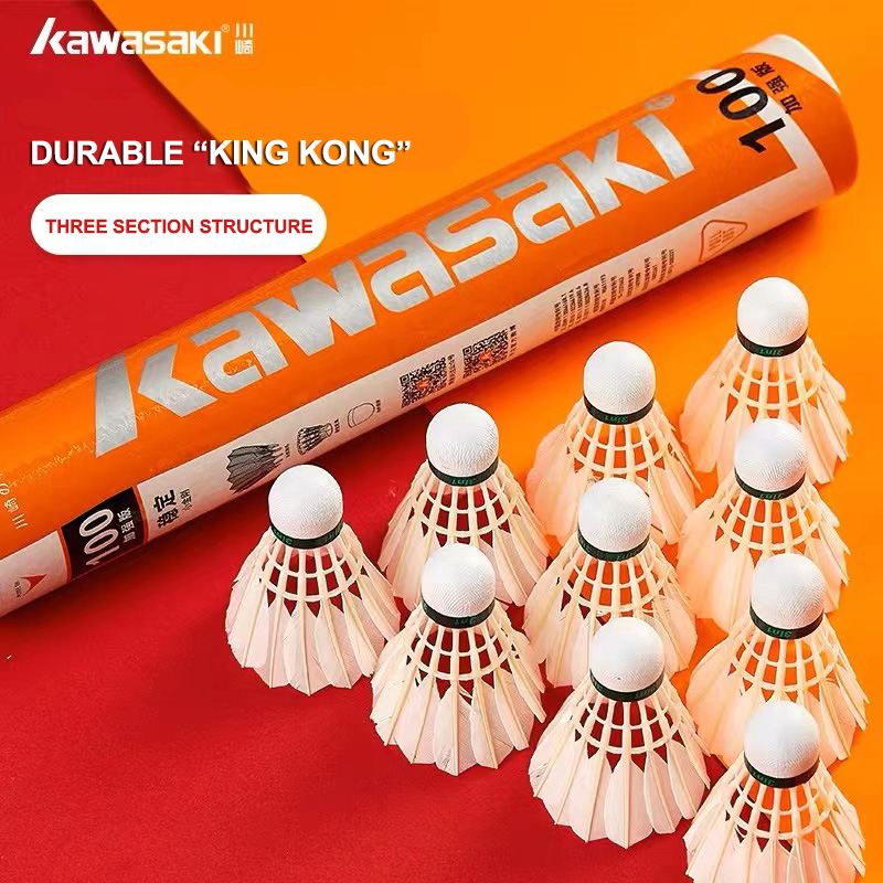 Kawasaki King Kong 100/500 Fea - Badminton Nylon Shuttlecock recension och pris