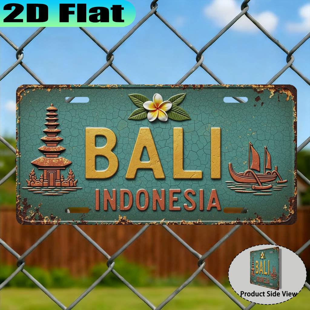 2D Flat Bali Indonesia Vintage - Badminton Indonesia recension och pris
