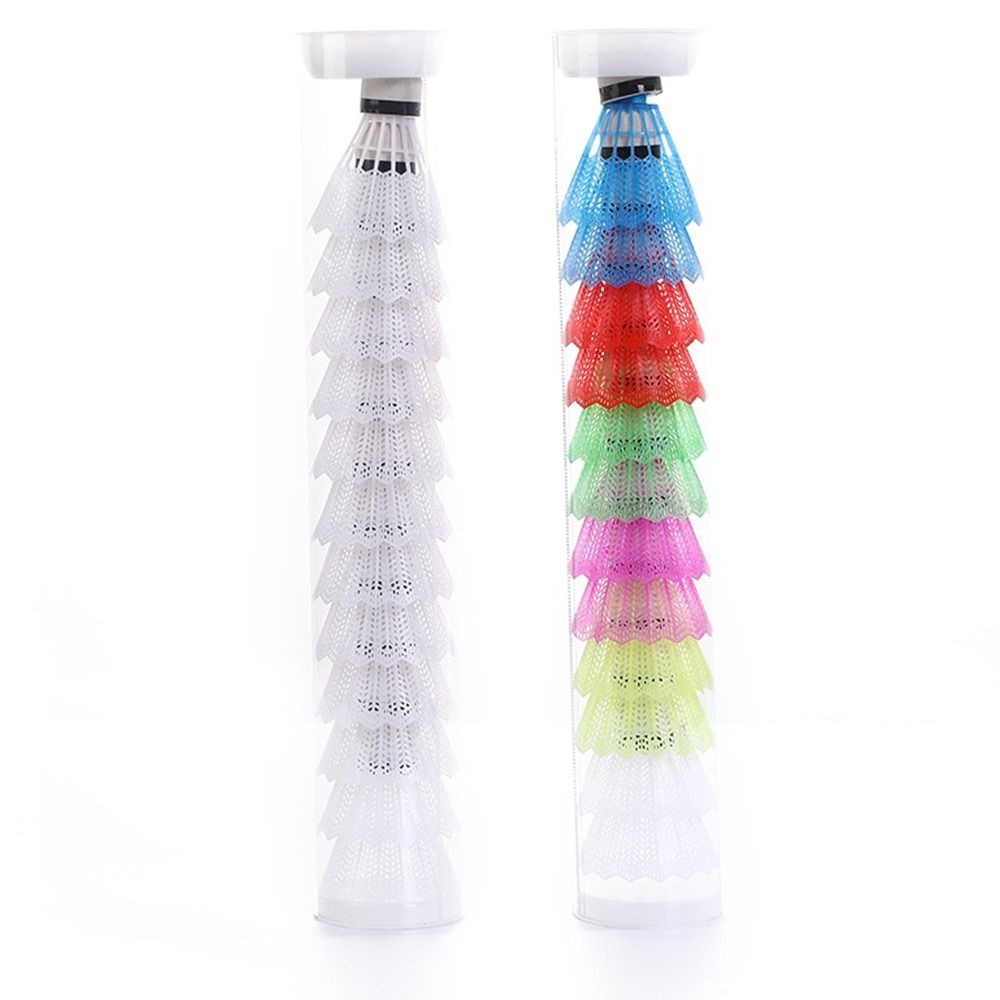 6/12PCS Windproof Plastic Shut - Badminton Nylon Shuttlecock recension och pris