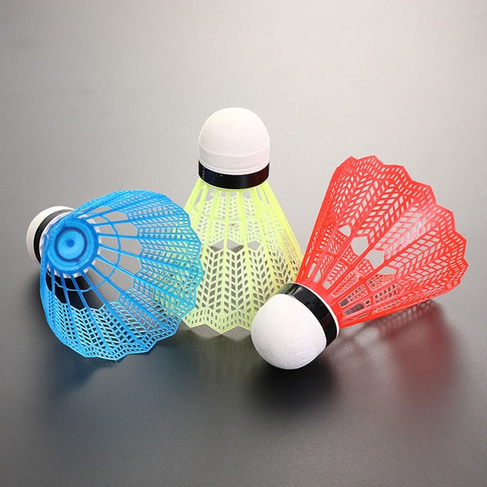 6/12PCS Windproof Plastic Shut - Badminton Nylon Shuttlecock recension och pris