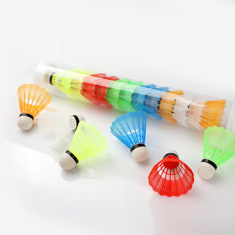 12Pcs Colorful Plastic Badmint - Badminton Nylon Shuttlecock recension och pris