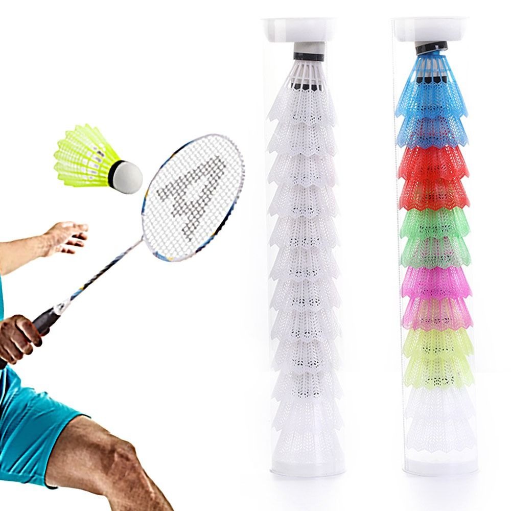 6/12PCS Windproof Badminton Mu - Badminton Nylon Shuttlecock recension och pris