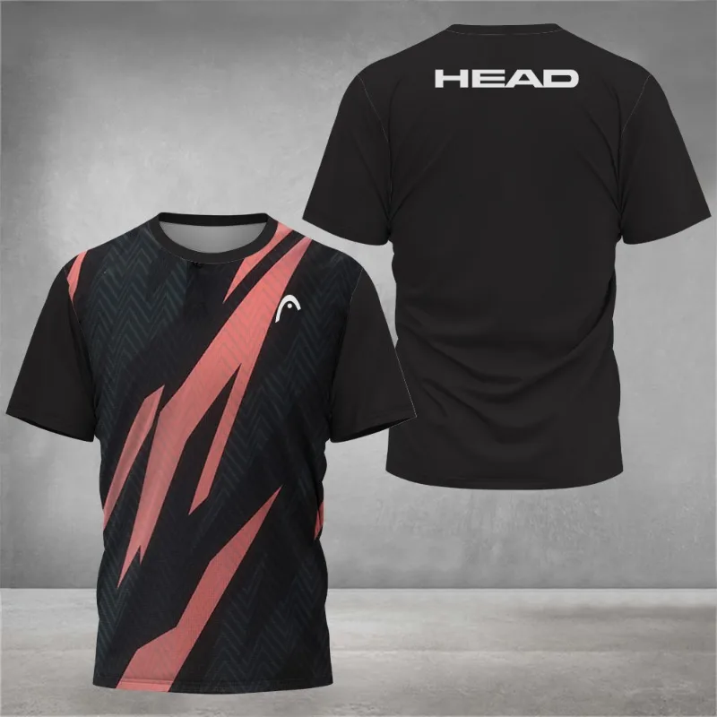 Summer Breathable Mens T Shirt - Badminton Vector recension och pris