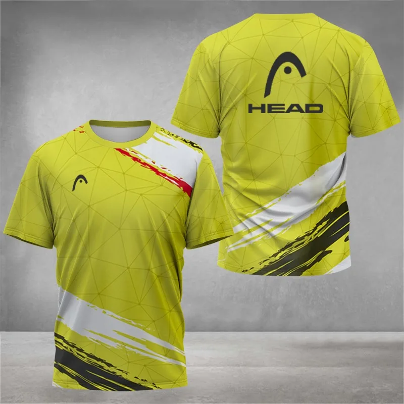 Summer Breathable Mens T Shirt - Badminton Vector recension och pris