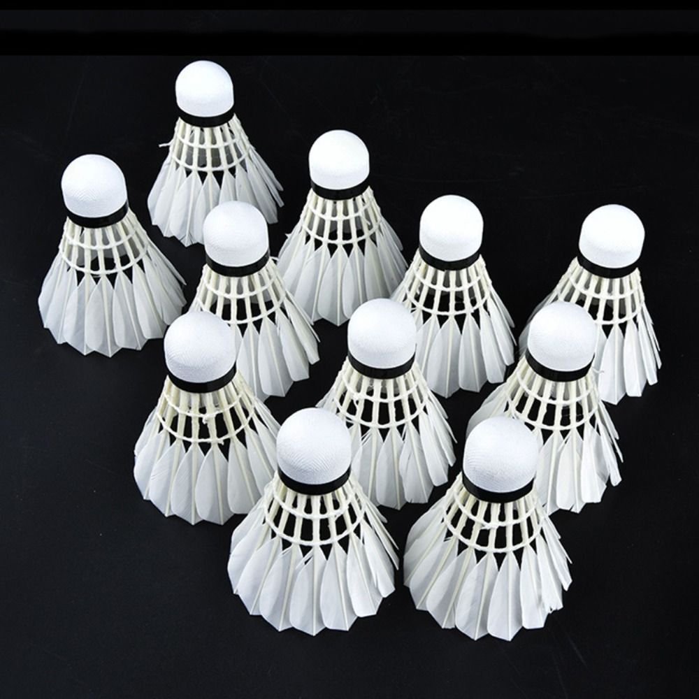 3/6/12Pcs Professional Badmint - Badminton Nylon Shuttlecock recension och pris