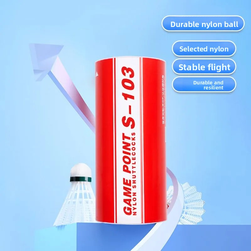1tube 3pcs Kumpoo Badminton ba - Badminton Nylon Shuttlecock recension och pris
