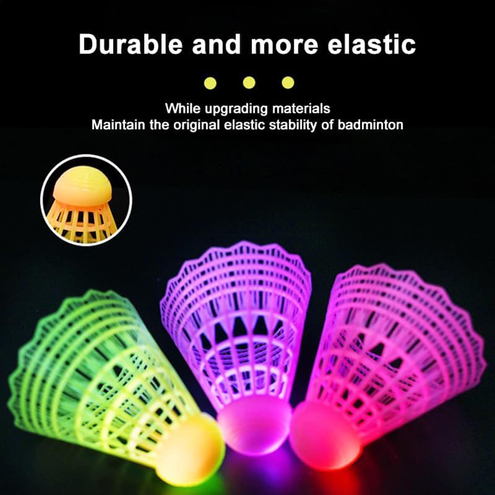 3pcs LED Badminton Shuttlecock - Badminton Nylon Shuttlecock recension och pris