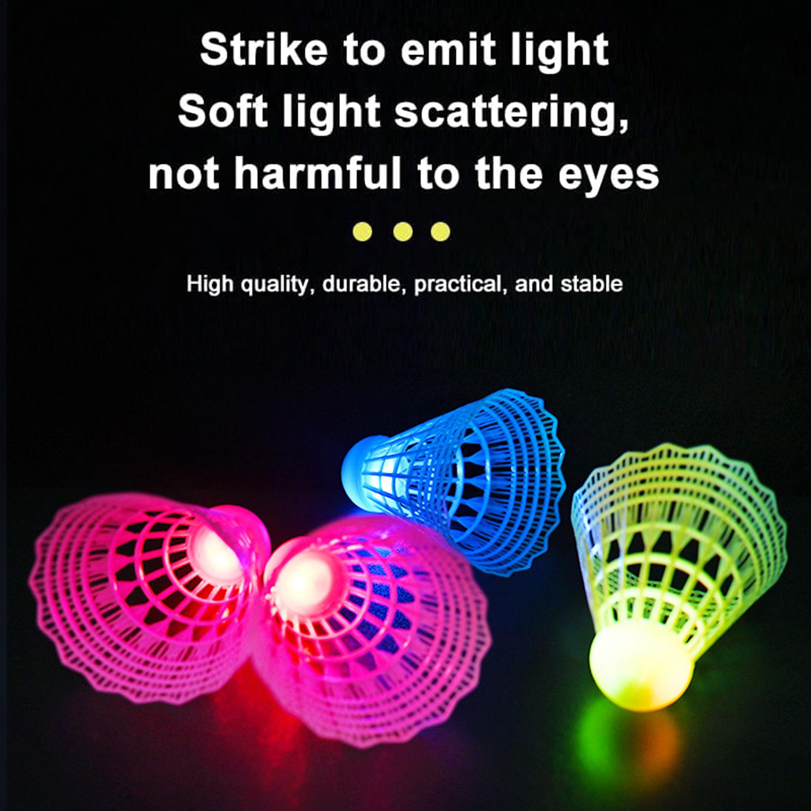 3pcs LED Badminton Shuttlecock - Badminton Nylon Shuttlecock recension och pris