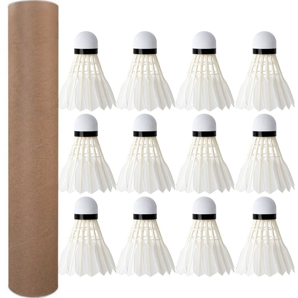 3/6/12PCS Professional Badmint - Badminton Nylon Shuttlecock recension och pris