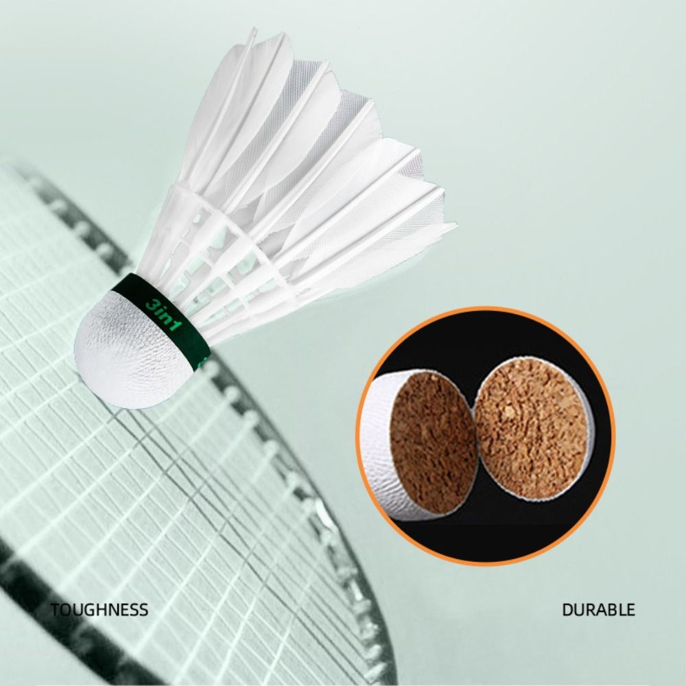 3/6/12PCS Professional Badmint - Badminton Nylon Shuttlecock recension och pris