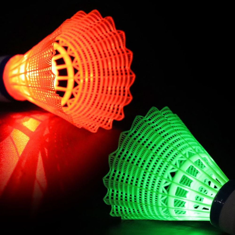 Light-up LED Badminton Glowing - Badminton Nylon Shuttlecock recension och pris